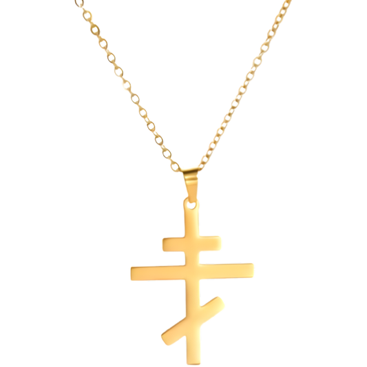 Goldene Orthodoxe Kreuzkette